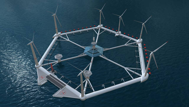 Floating Wind Farm? A Floating Wind Farm  Co.Exist  ideas + impact