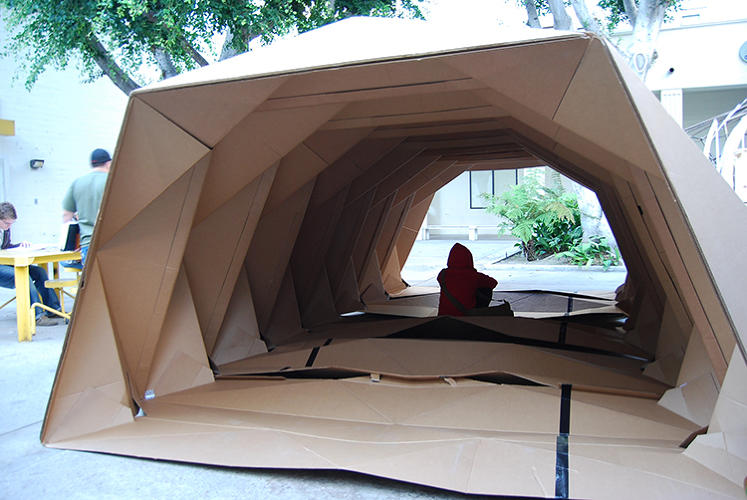 Origami Inspired Cardboard Homeless Shelters To Help People Get Off   3021937 Slide 750 Origami 02 