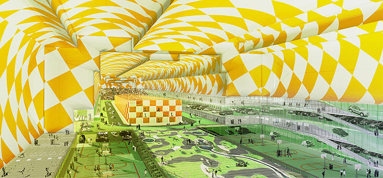 The Parking Lots Of The Future Look Super Fun | Co.Design | business