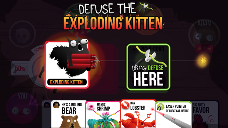 exploding kittens app